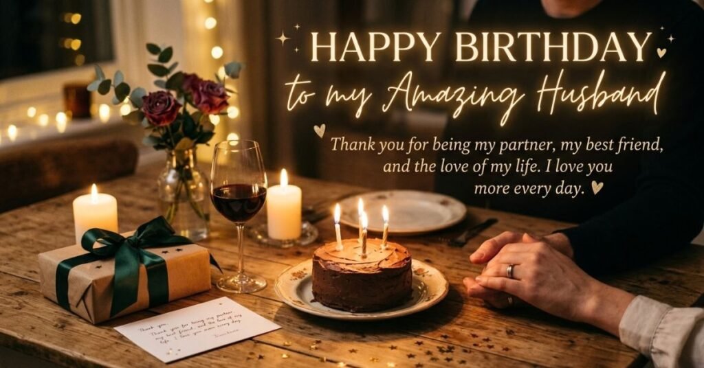 Birthday Wishes for Husband