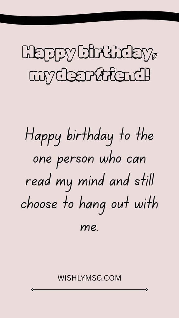 Birthday Wishes for a Best Friend