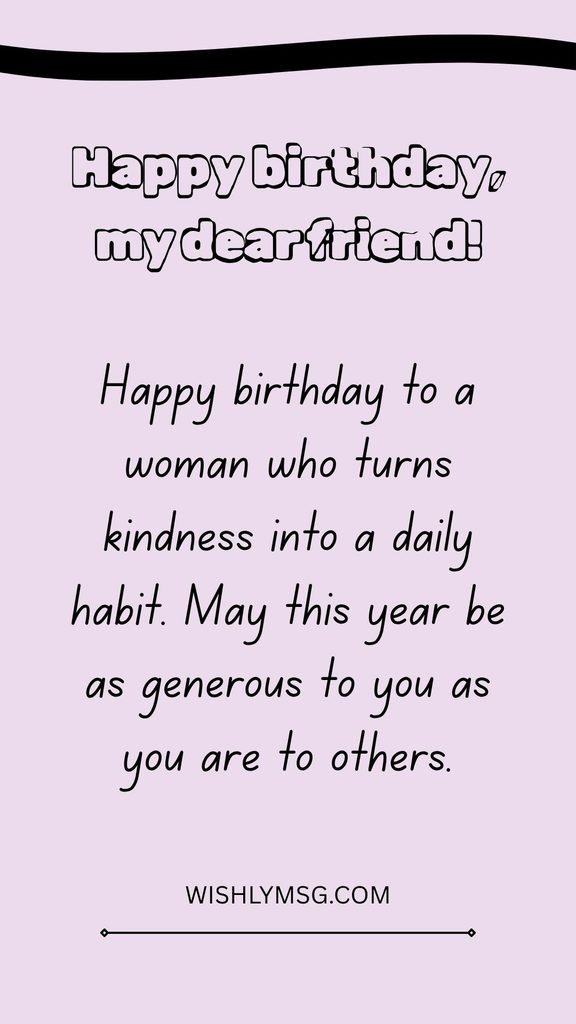 Birthday Wishes for a Female Friend